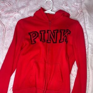 Red PINK Hoodie